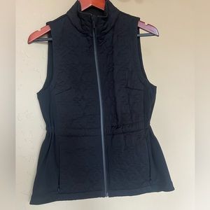 Sweaty Betty run vest, Size Small, Black in color